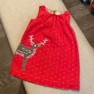 Mini Boden Reindeer Dress